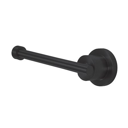 Kingston Brass BA8218MB Concord Toilet Paper Holder, Matte Black BA8218MB